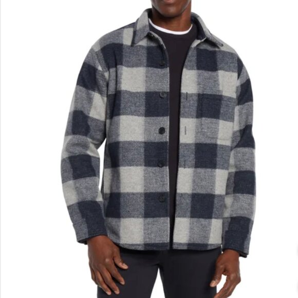 Banana Republic Men's Heritage Shirt Jacket Blue - Picture 8 of 8